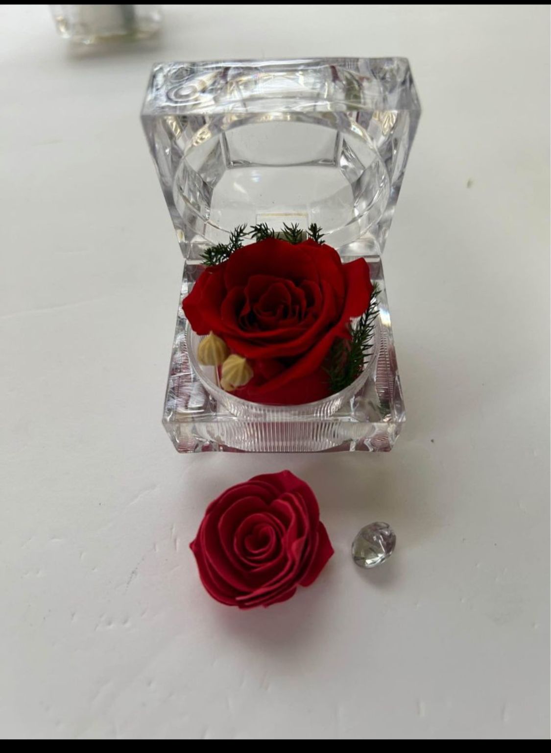 Forever Rose with Engraved Name