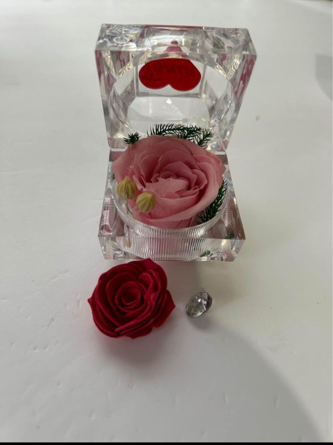 Forever Rose with Engraved Name