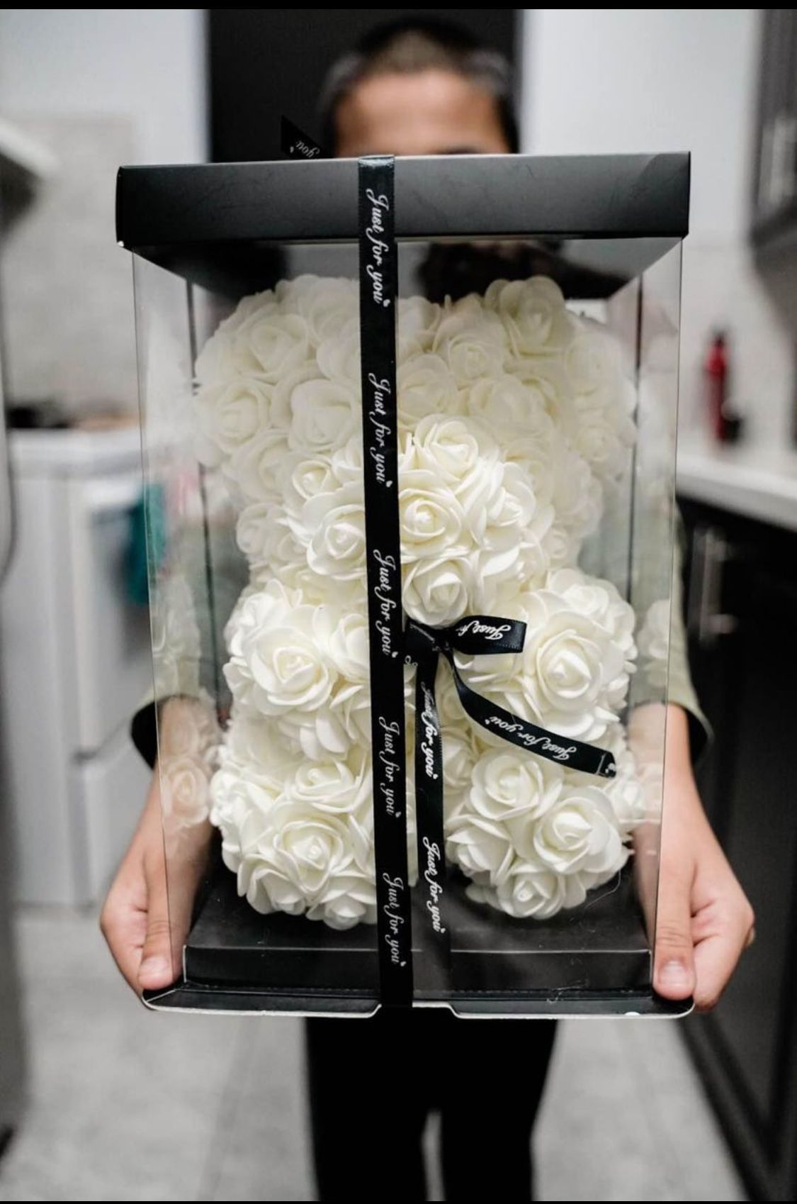 ROSE TEDDY BEAR VALENTINE BOX
