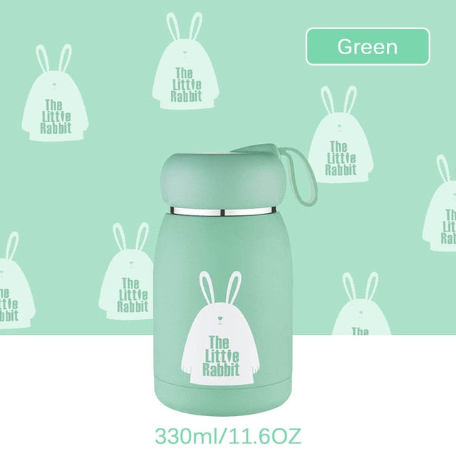 Amoyy Insulated Mini Cute Cartoon Thermos Mug.