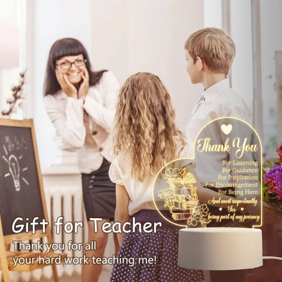 Engraved 3D Gift - Thank You