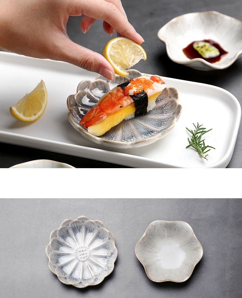 Amoyy Pastoral Ceramic  Plate & Food Tray