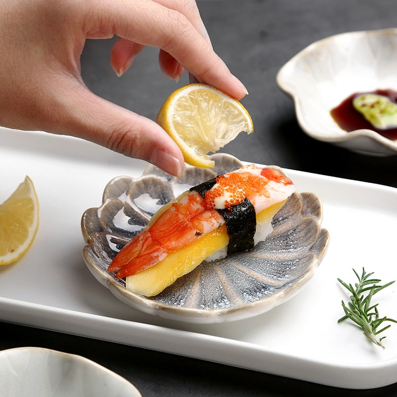 Amoyy Pastoral Ceramic  Plate & Food Tray