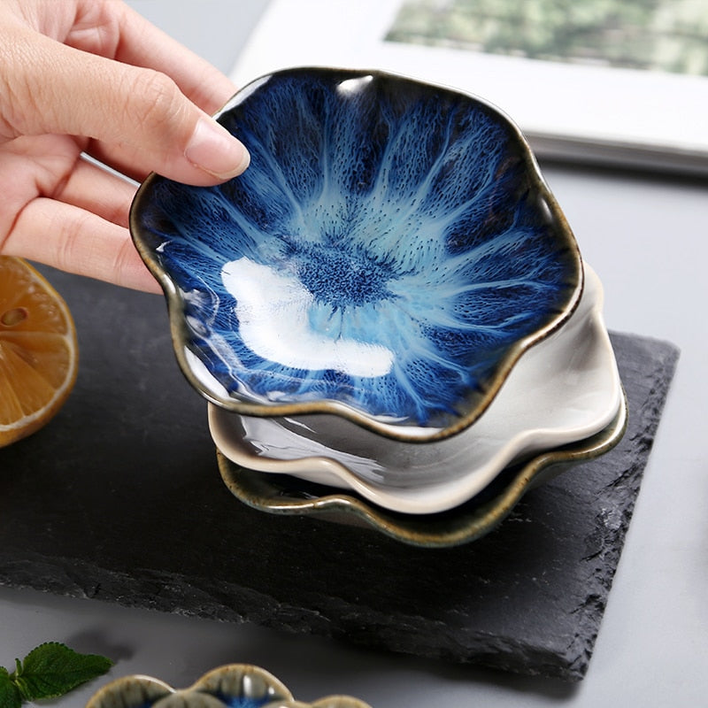 Amoyy Pastoral Ceramic  Plate & Food Tray