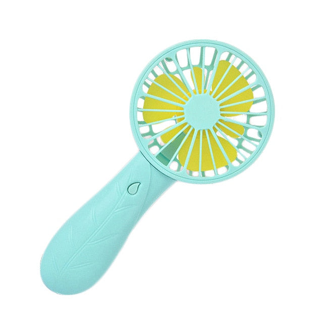 Amoyy  Multlcolor Rechargeable USB Portable Mini Fan.