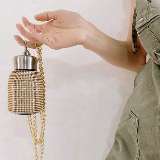 Amoyy Mini Glee Diamond Thermos Bottle